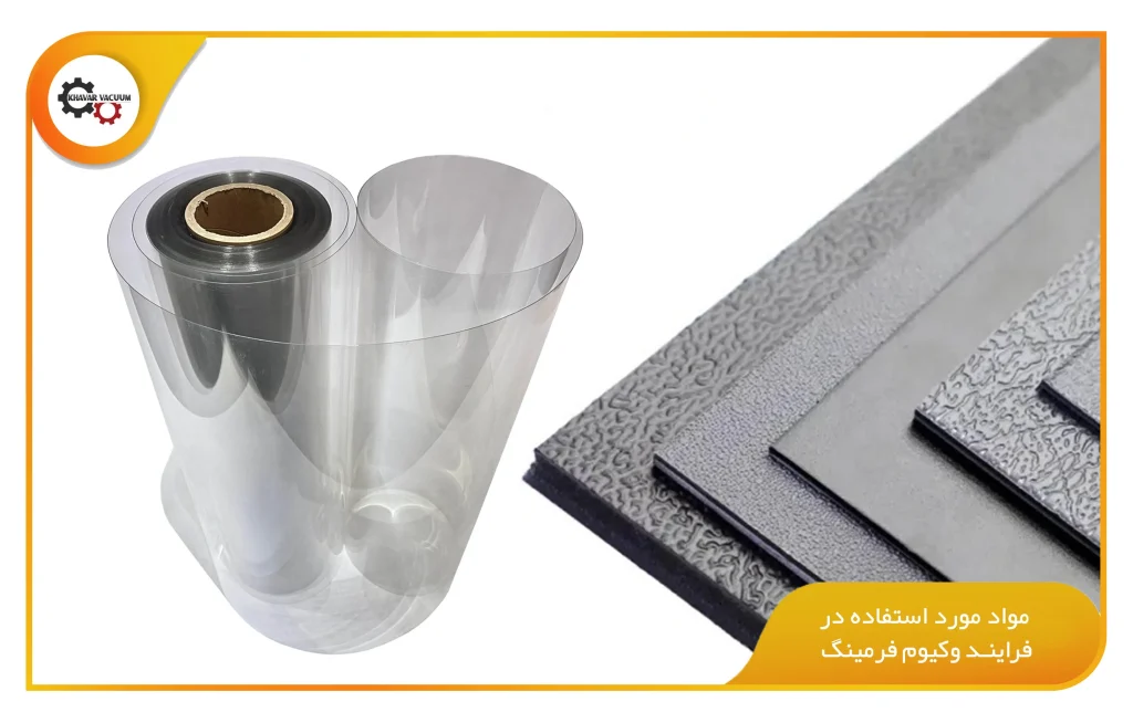 مواد اولیه وکیوم فرمینگ | معرفی متریالهای پرکاربرد در Vacuum Forming 2 مواد مورد استفاده در فرایند وکیوم فرمینگ (khavarvacuum.ir)