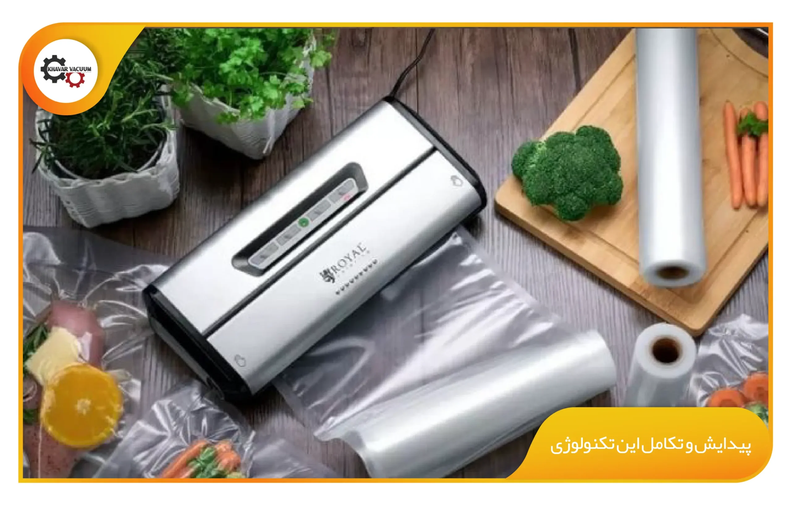 اهمیت بسته بندی وکیوم در محصولات کشاورزی 2 پیدایش و تکامل این تکنولوژی